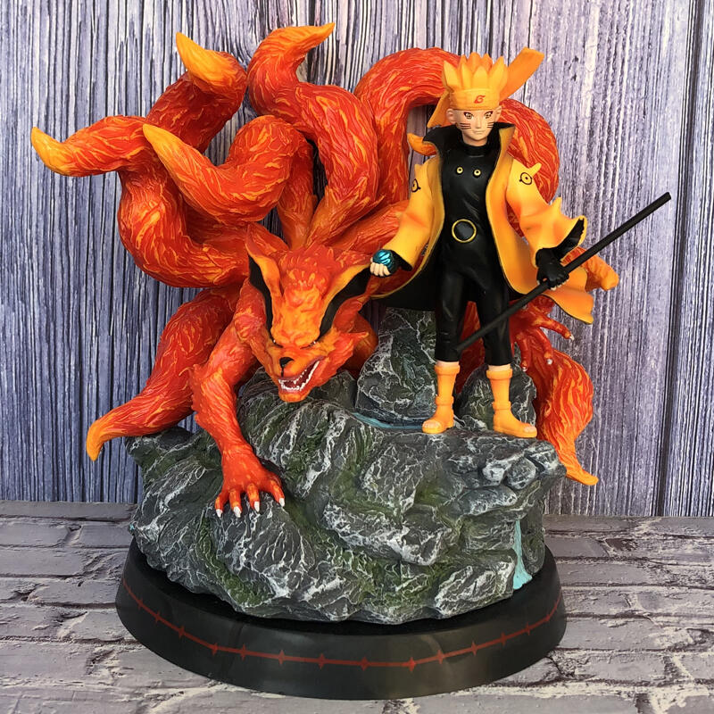 Mô hình Naruto và Cửu vĩ Kurama