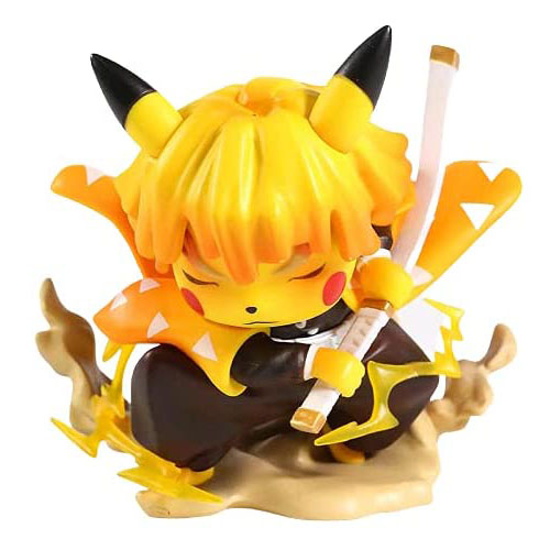 Mô hình Pikachu cosplay Agatsuma Zenitsu